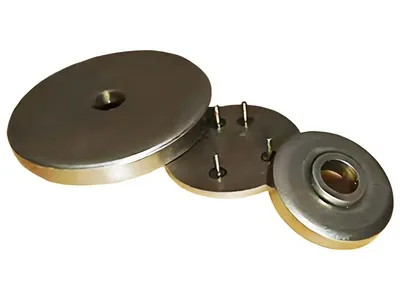 Lithium battery end caps