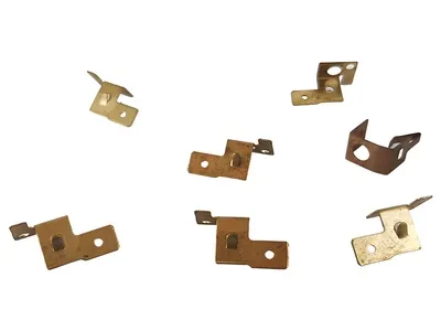 Electronic metal stamped springs