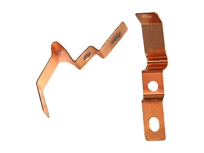 Bow-shaped connecting strips