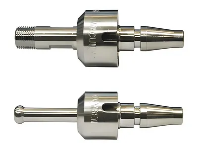 Medical gas connectors